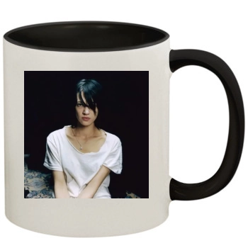 Asia Argento 11oz Colored Inner & Handle Mug