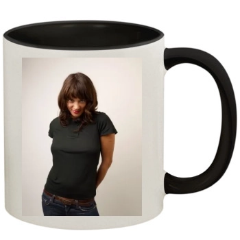 Asia Argento 11oz Colored Inner & Handle Mug