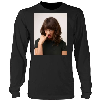 Asia Argento Men's Heavy Long Sleeve TShirt