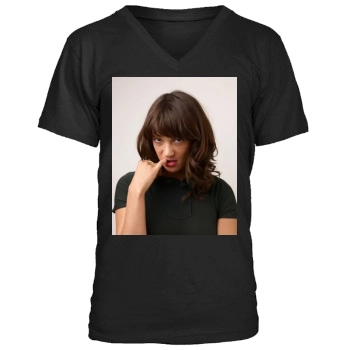 Asia Argento Men's V-Neck T-Shirt