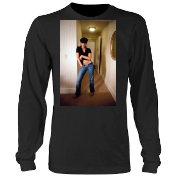 Asia Argento Men's Heavy Long Sleeve TShirt