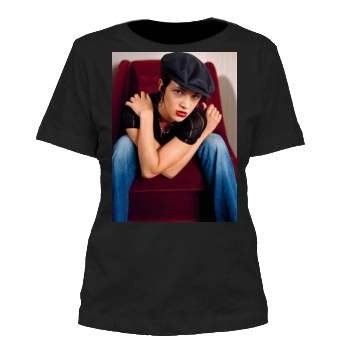 Asia Argento Women's Cut T-Shirt