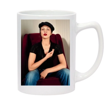 Asia Argento 14oz White Statesman Mug