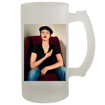 Asia Argento 16oz Frosted Beer Stein