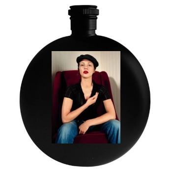 Asia Argento Round Flask