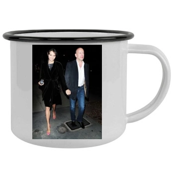 Bruce Willis and Emma Heming Camping Mug