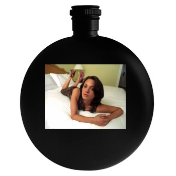 Asia Argento Round Flask