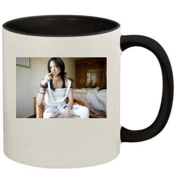 Asia Argento 11oz Colored Inner & Handle Mug