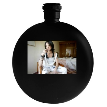 Asia Argento Round Flask