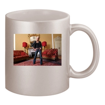 Asia Argento 11oz Metallic Silver Mug