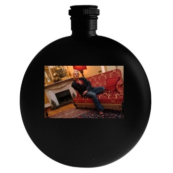 Asia Argento Round Flask