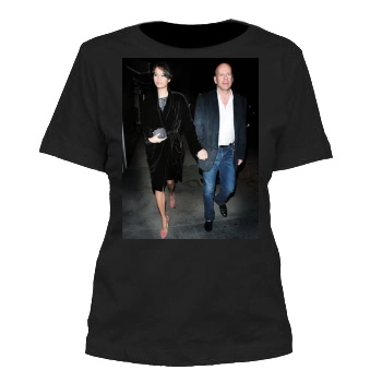 Bruce Willis and Emma Heming Women's Cut T-Shirt