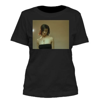 Asia Argento Women's Cut T-Shirt