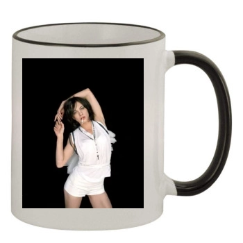 Asia Argento 11oz Colored Rim & Handle Mug