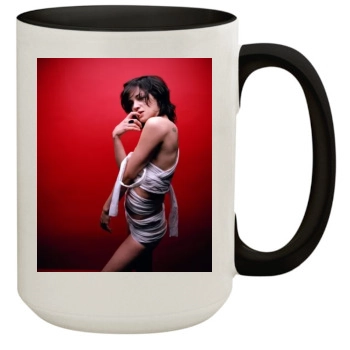 Asia Argento 15oz Colored Inner & Handle Mug