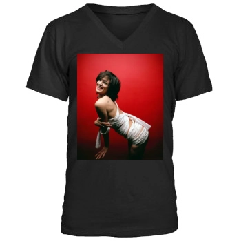 Asia Argento Men's V-Neck T-Shirt