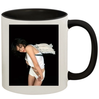 Asia Argento 11oz Colored Inner & Handle Mug