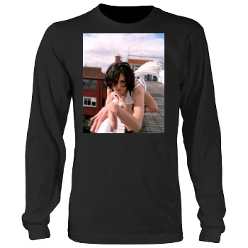 Asia Argento Men's Heavy Long Sleeve TShirt