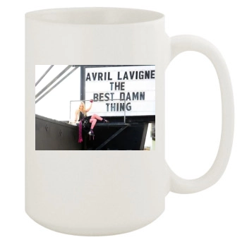 Avril Lavigne 15oz White Mug