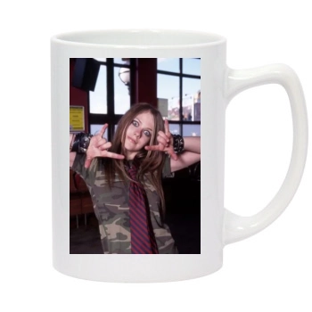 Avril Lavigne 14oz White Statesman Mug