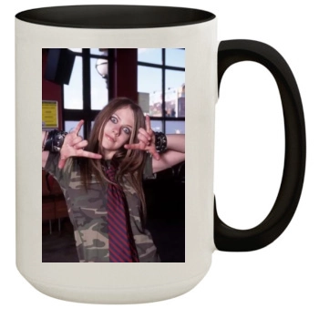 Avril Lavigne 15oz Colored Inner & Handle Mug