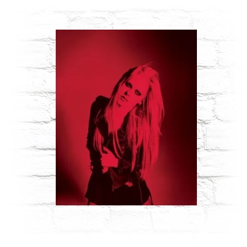 Avril Lavigne Metal Wall Art