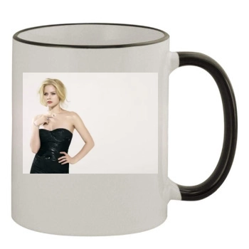 Avril Lavigne 11oz Colored Rim & Handle Mug