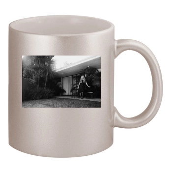 Avril Lavigne 11oz Metallic Silver Mug