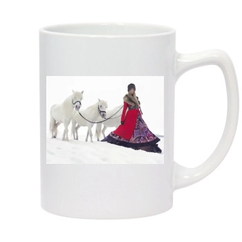 Carmen Kass 14oz White Statesman Mug