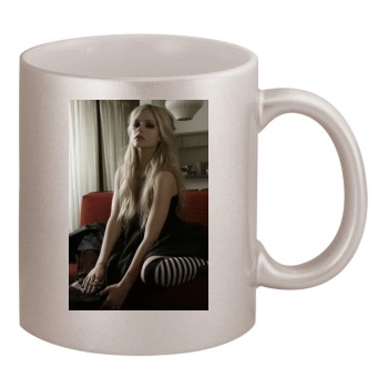 Avril Lavigne 11oz Metallic Silver Mug