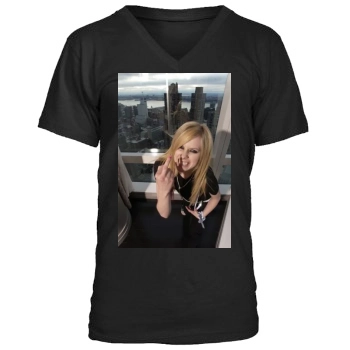 Avril Lavigne Men's V-Neck T-Shirt