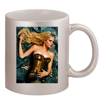 Avril Lavigne 11oz Metallic Silver Mug