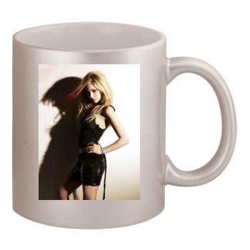 Avril Lavigne 11oz Metallic Silver Mug