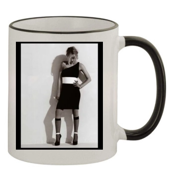 Avril Lavigne 11oz Colored Rim & Handle Mug