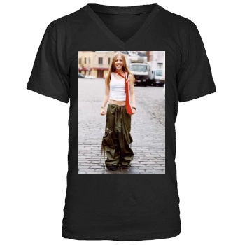 Avril Lavigne Men's V-Neck T-Shirt