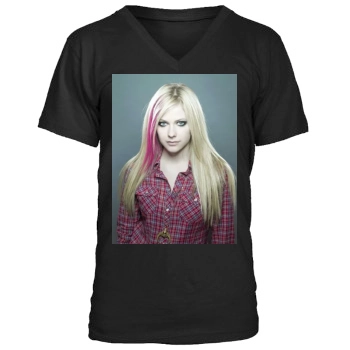 Avril Lavigne Men's V-Neck T-Shirt