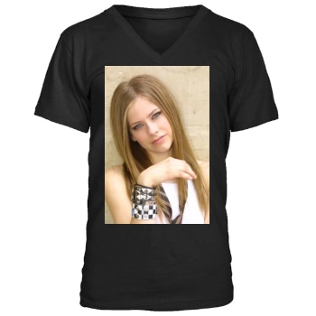 Avril Lavigne Men's V-Neck T-Shirt