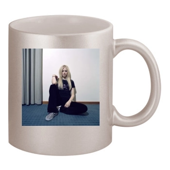 Avril Lavigne 11oz Metallic Silver Mug