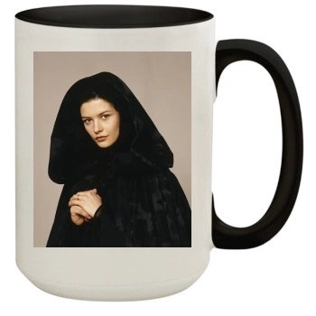 Catherine Zeta-Jones 15oz Colored Inner & Handle Mug