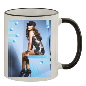 Cheryl Cole 11oz Colored Rim & Handle Mug