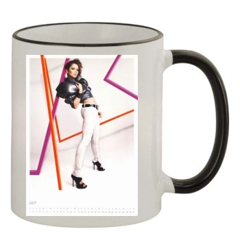 Cheryl Cole 11oz Colored Rim & Handle Mug