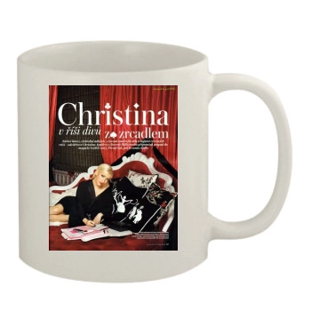 Christina Aguilera 11oz White Mug