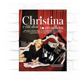 Christina Aguilera Metal Wall Art