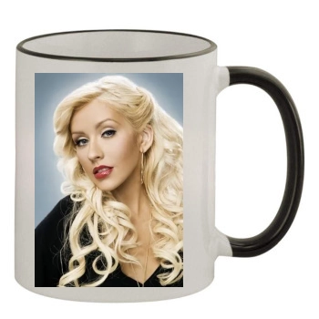 Christina Aguilera 11oz Colored Rim & Handle Mug