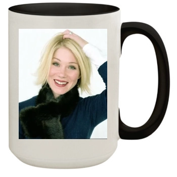 Christina Applegate 15oz Colored Inner & Handle Mug