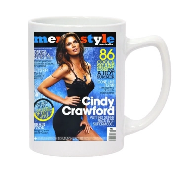 Cindy Crawford 14oz White Statesman Mug