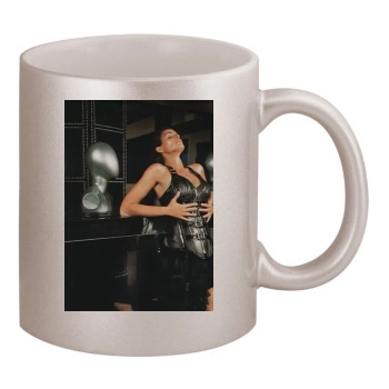 Cindy Crawford 11oz Metallic Silver Mug