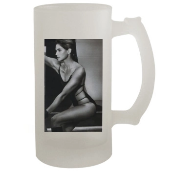 Cindy Crawford 16oz Frosted Beer Stein