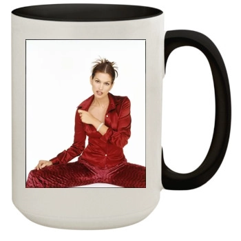 Cindy Crawford 15oz Colored Inner & Handle Mug