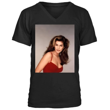 Cindy Crawford Men's V-Neck T-Shirt